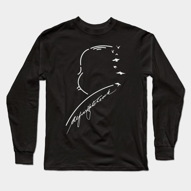 Alfred Hitchcock 1 Long Sleeve T-Shirt by AnimeWorld